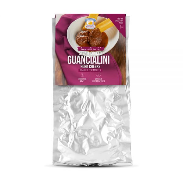 STEAM-COOKED PORK CHEEKS