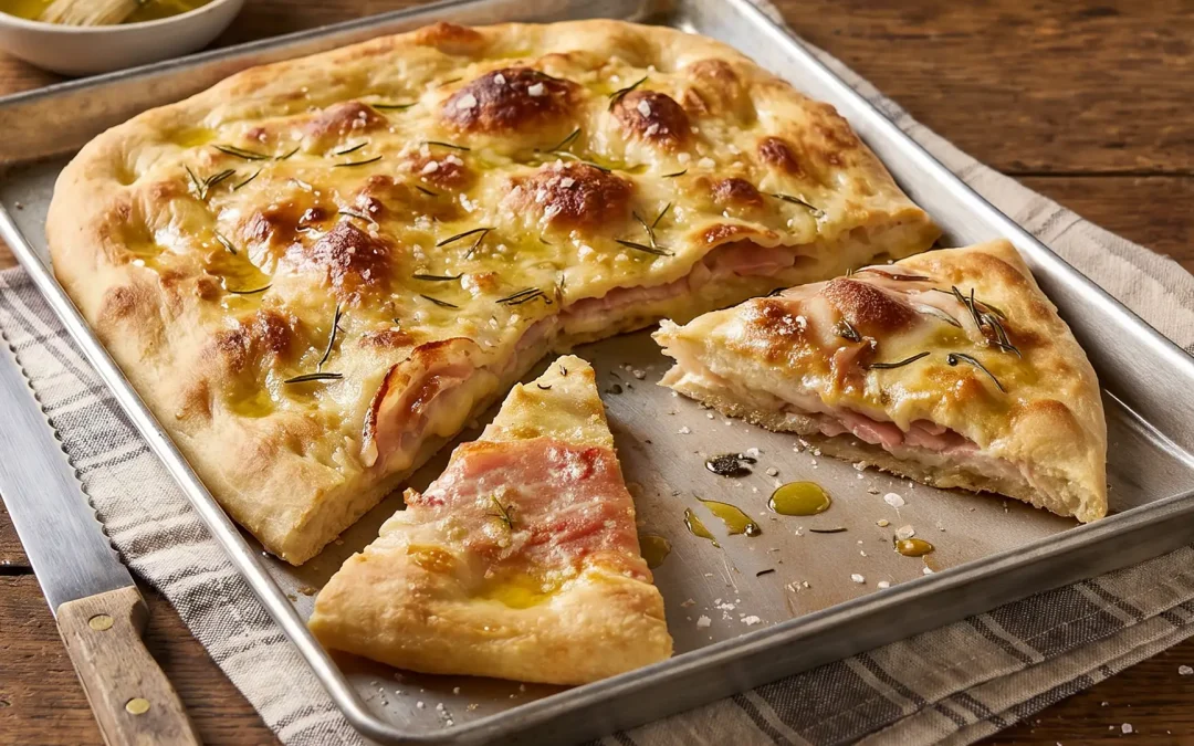 Focaccia con Pancetta Aurora