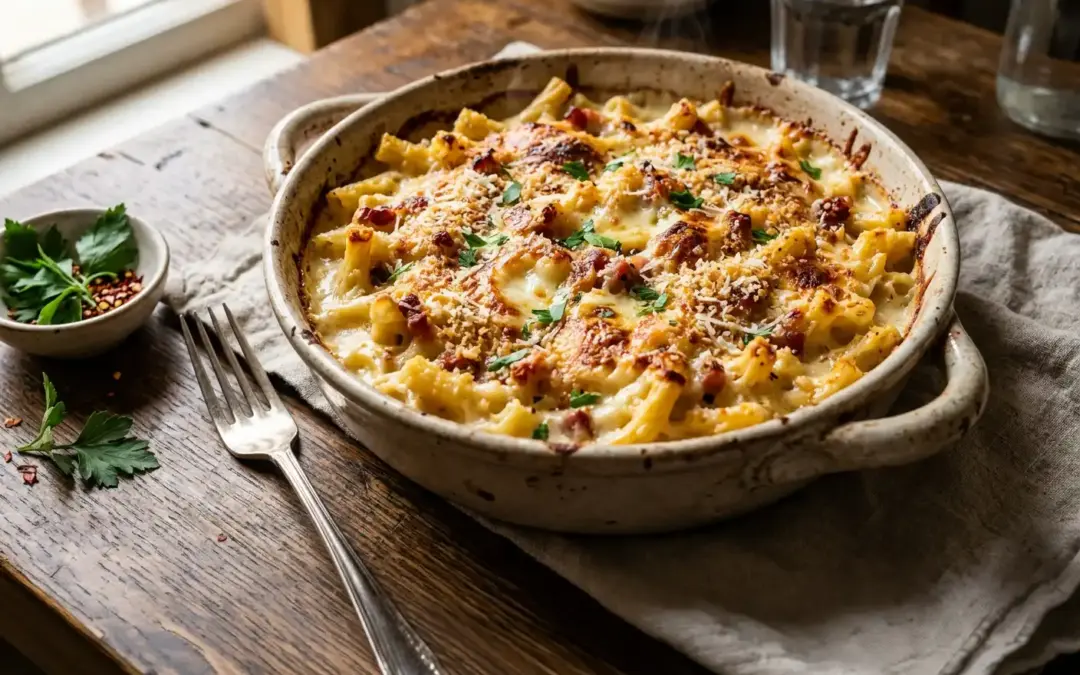 Maccheroni gratinati