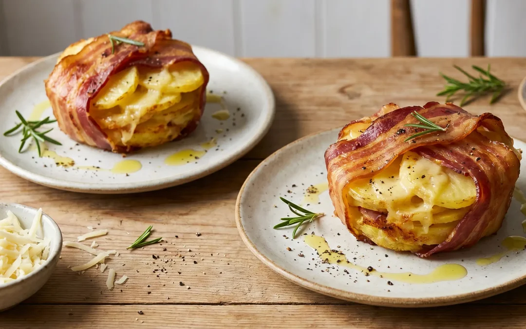 Tortino di patate e pancetta Aurora