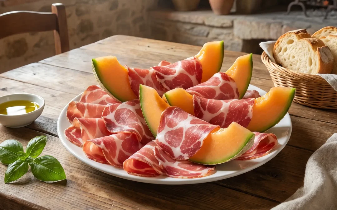 Coppa di Parma IGP Aurora con melone