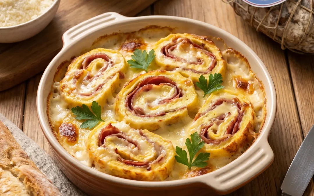 Omelette con fiocco Aurora