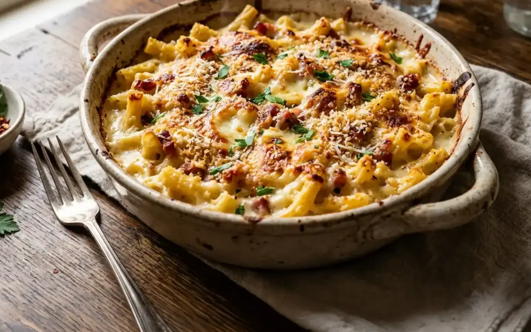 Maccheroni gratinati